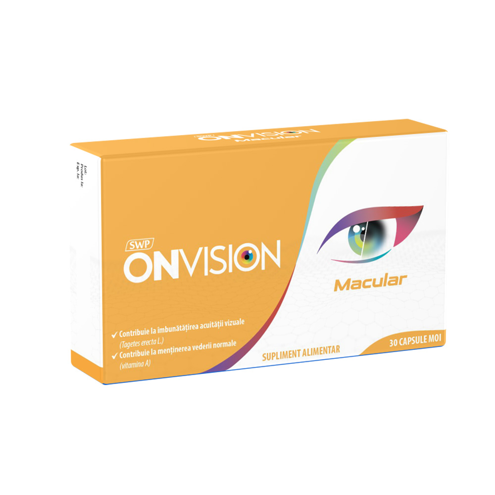 OFTAMOLOGIE - Onvision Macular, 30 capsule, SunWave, sinapis.ro