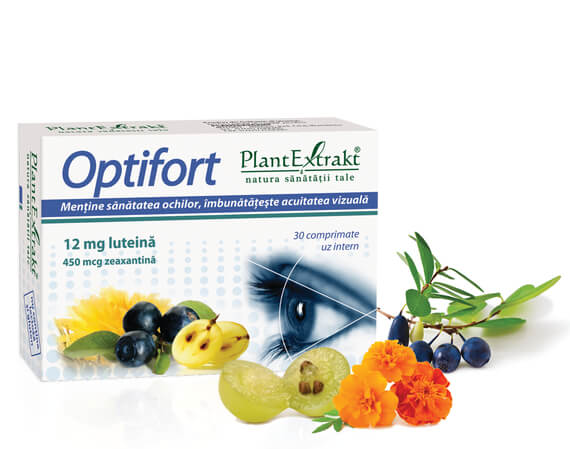 OFTAMOLOGIE - Optifort, 30 comprimate, PlantExtrakt, sinapis.ro