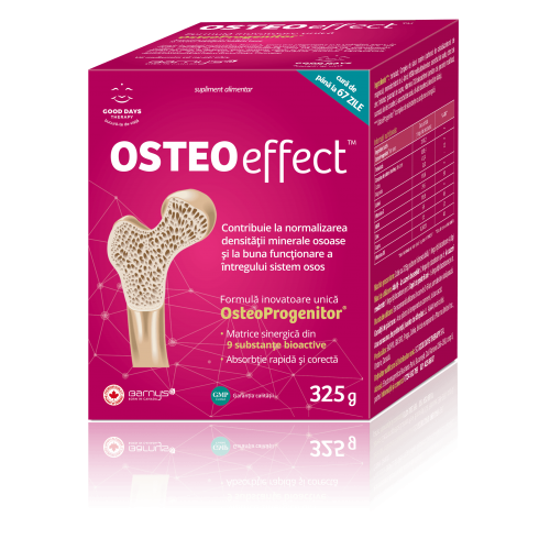 Articulatii si sistem osos - OSTEOeffect pulbere 325g, sinapis.ro