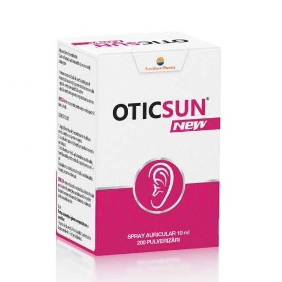 Ureche - Oticsun spray auricular, 10 ml, Sun Wave Pharma, sinapis.ro
