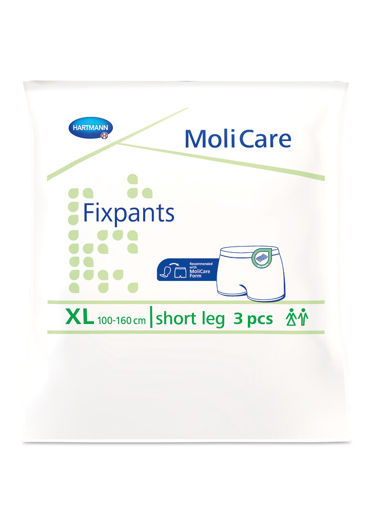 Incontinenta urinara - Pantaloni pentru fixarea tampoanelor MoliCare Fixpants, XL 100-160cm, 3 bucăți, Hartmann, sinapis.ro