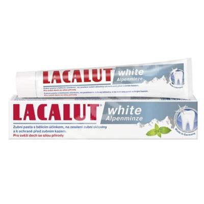 Pasta de dinti - Pastă de dinți medicinală Lacalut White Alpenminze, 75 ml, Theiss Naturwaren, sinapis.ro