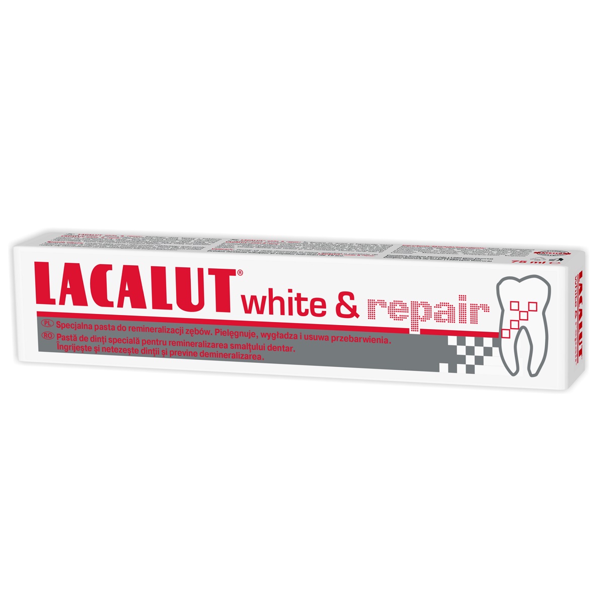 Pasta de dinti - Pastă de dinți medicinală Lacalut White Repair, 75 ml, Theiss Naturwaren, sinapis.ro