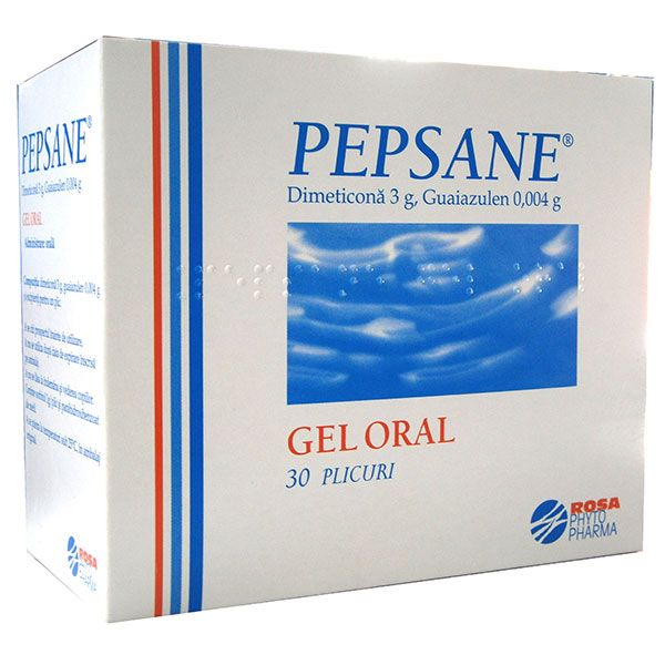 Antiacide - Pepsane, gel oral, 30 plicuri, Lab. Mayoly, sinapis.ro