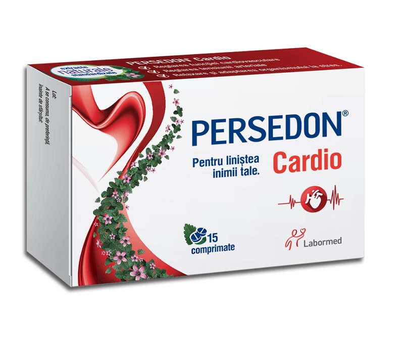 Sedative - Persedon cardio, 15 comprimate, Labormed, sinapis.ro
