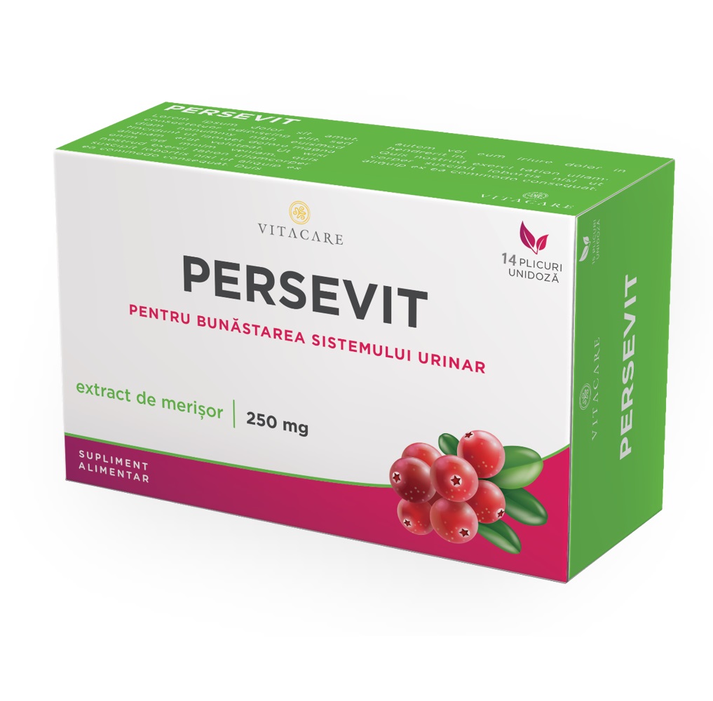 Dezinfectante urinare - Persevit, 14 plicuri, Vitacare, sinapis.ro