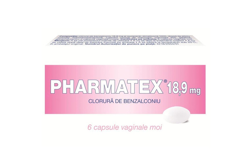 Anticonceptionale - Pharmatex, 18.9mg, 10 ovule, Innotech, sinapis.ro