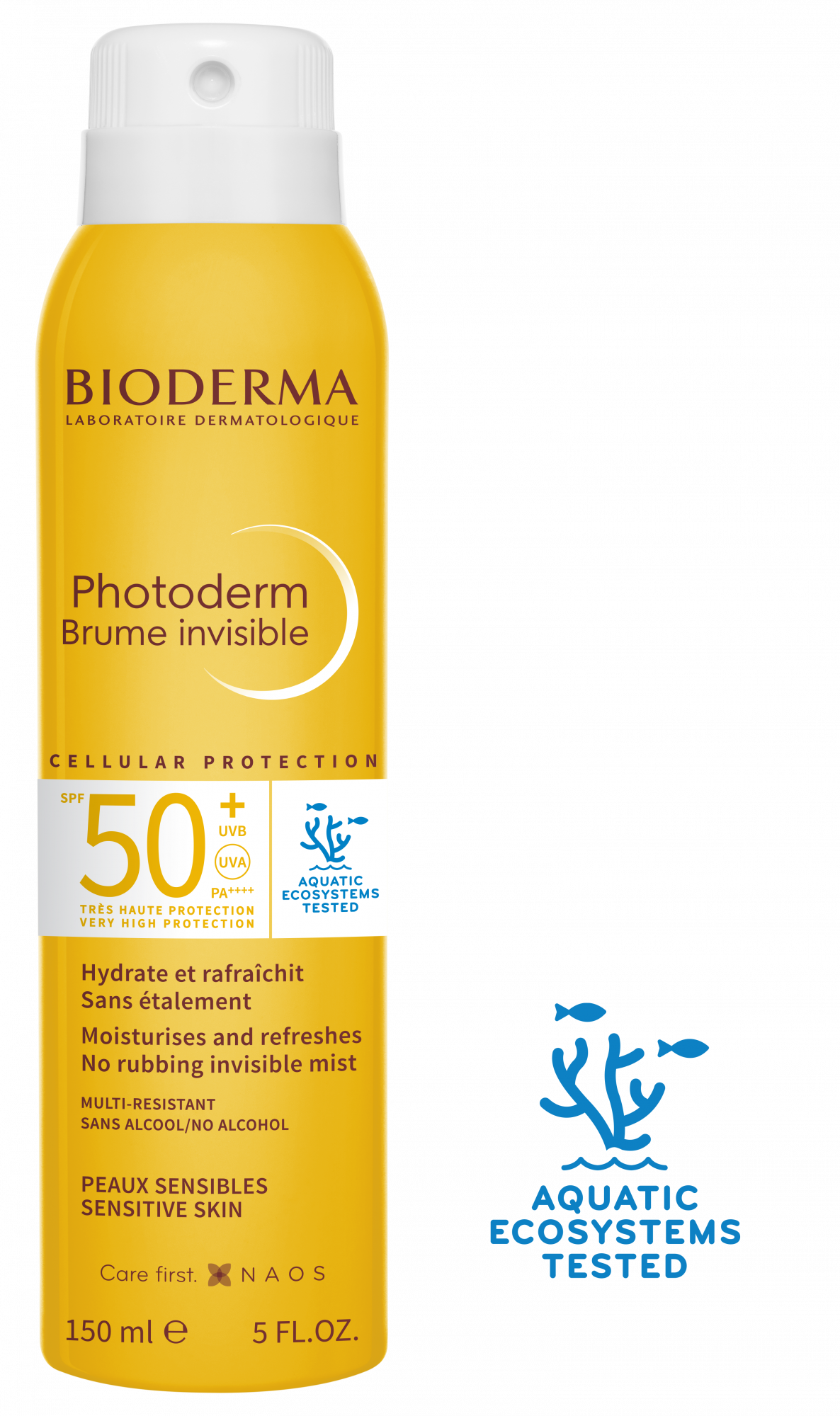 Produse cu SPF pentru corp - Photoderm Brume Spf50, Spray 150ml, Bioderma , sinapis.ro