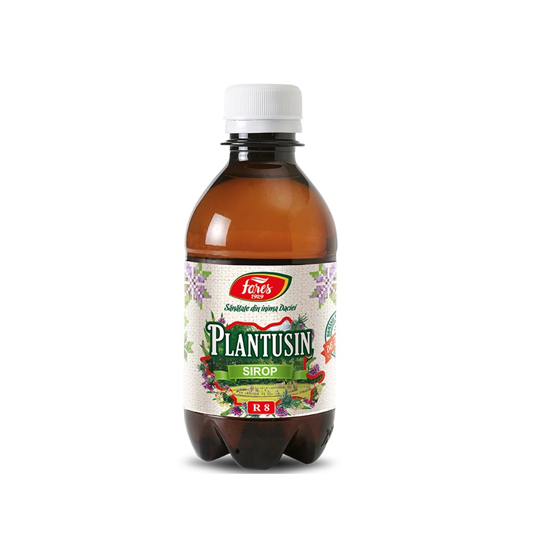 SUPLIMENTE - Plantusin sirop, R8, 250 ml, Fares, sinapis.ro