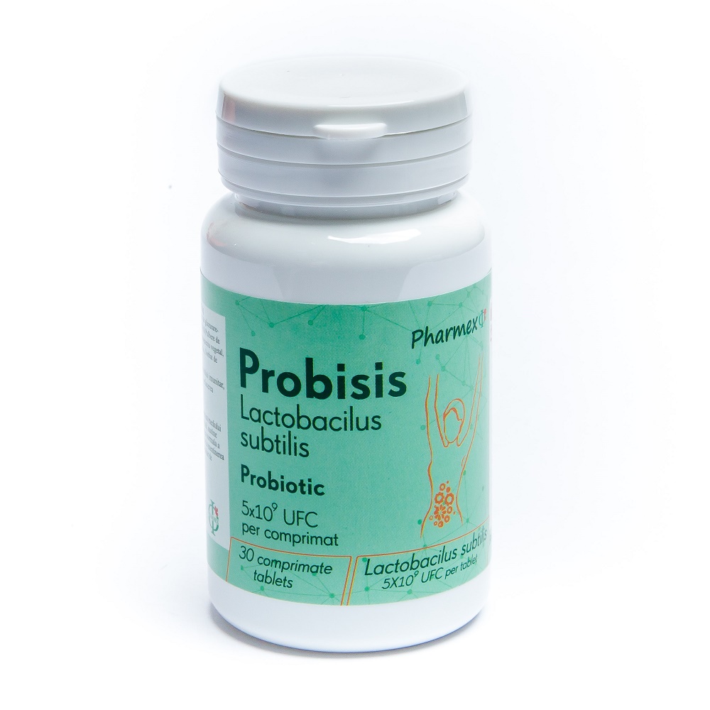 Probiotice si Prebiotice - Probisis, 30 tablete, Pharmex, sinapis.ro