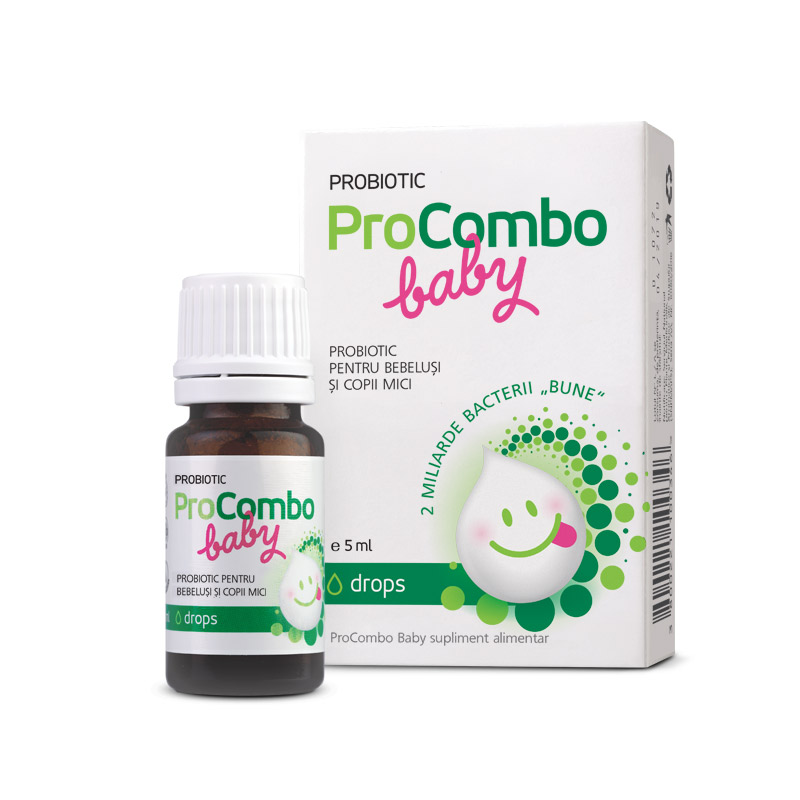  - ProCombo baby, probiotic, 5 ml, Vitaslim, sinapis.ro