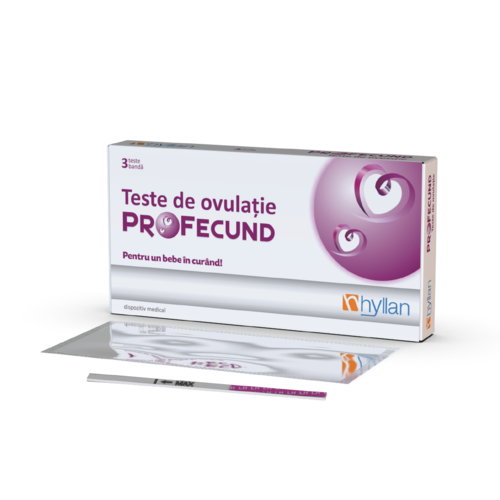Teste - ProFecund Teste de Ovulatie, 3 teste banda, Hyllan, sinapis.ro