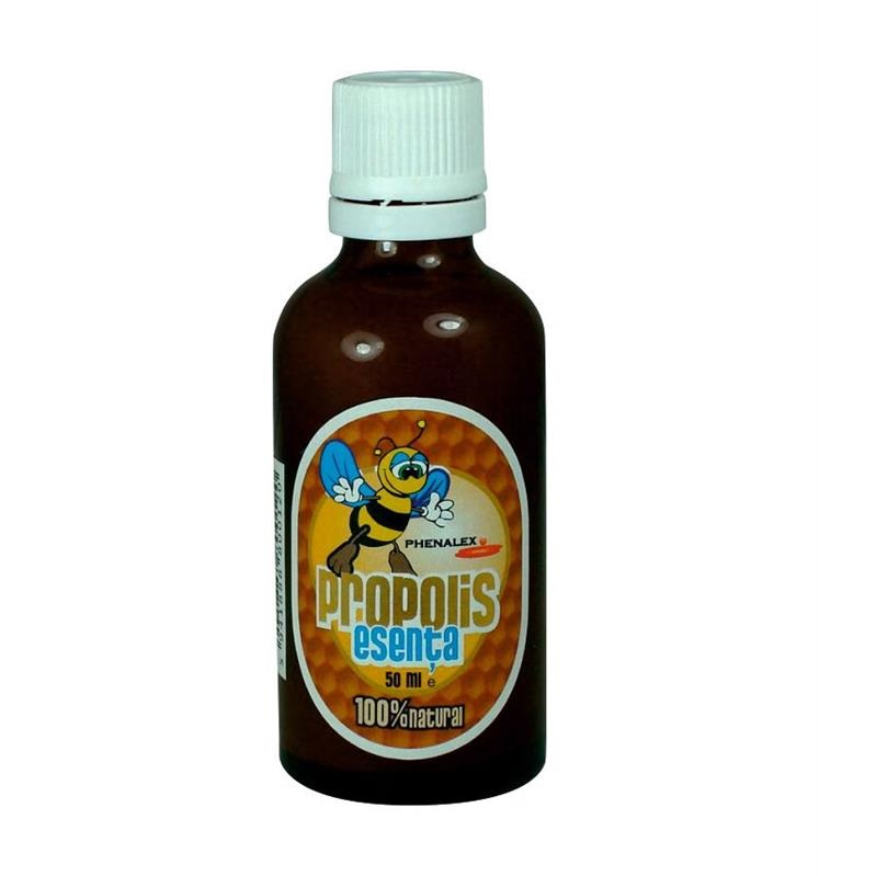 APICOLE - Propolis esența fără alcool, 30% propolis, 50ml, Phenalex, sinapis.ro