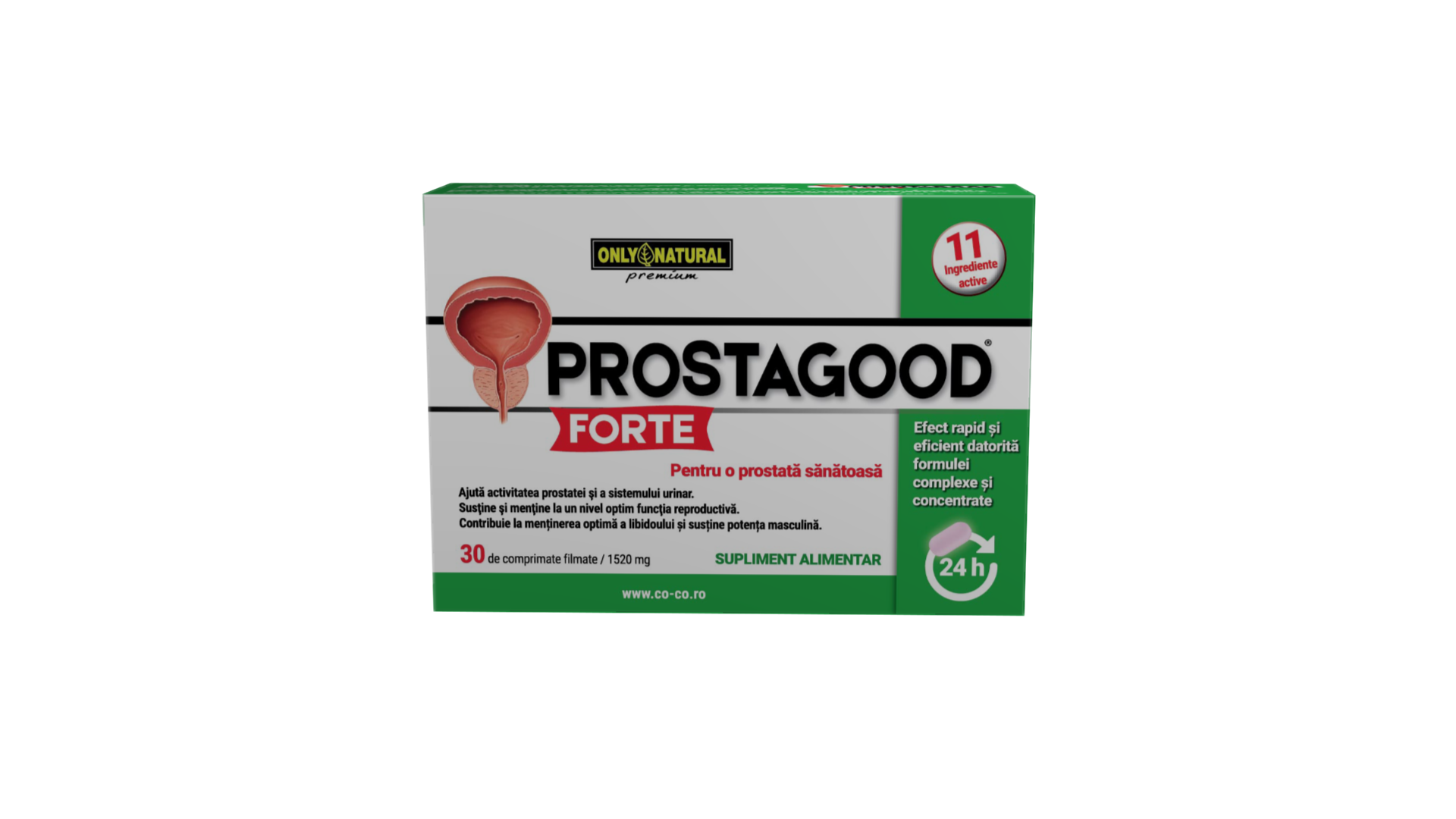 Prostata - Prostagood forte 1520mg, 30 comprimate, sinapis.ro