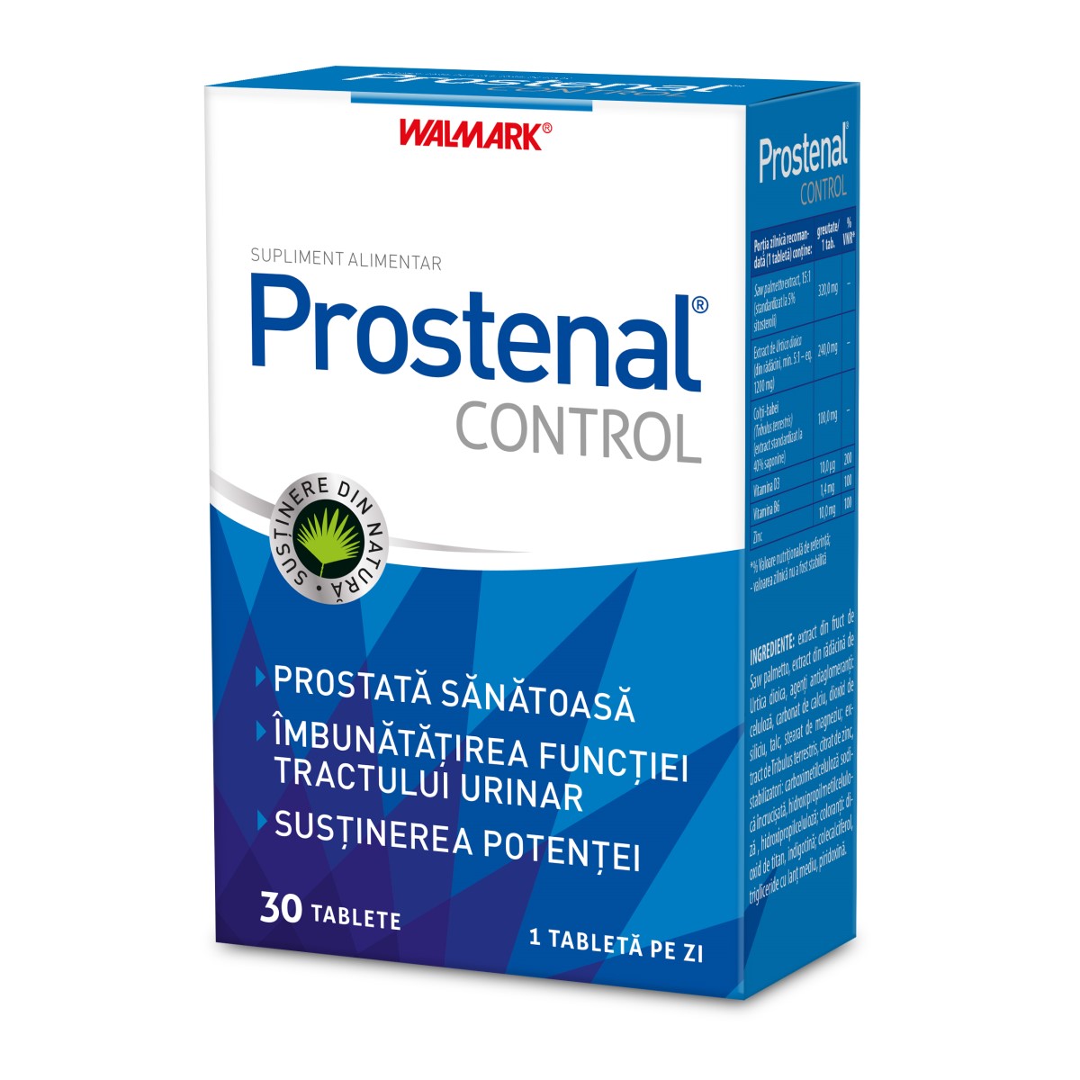 Prostata - Prostenal Control, 30 tablete, Walmark, sinapis.ro