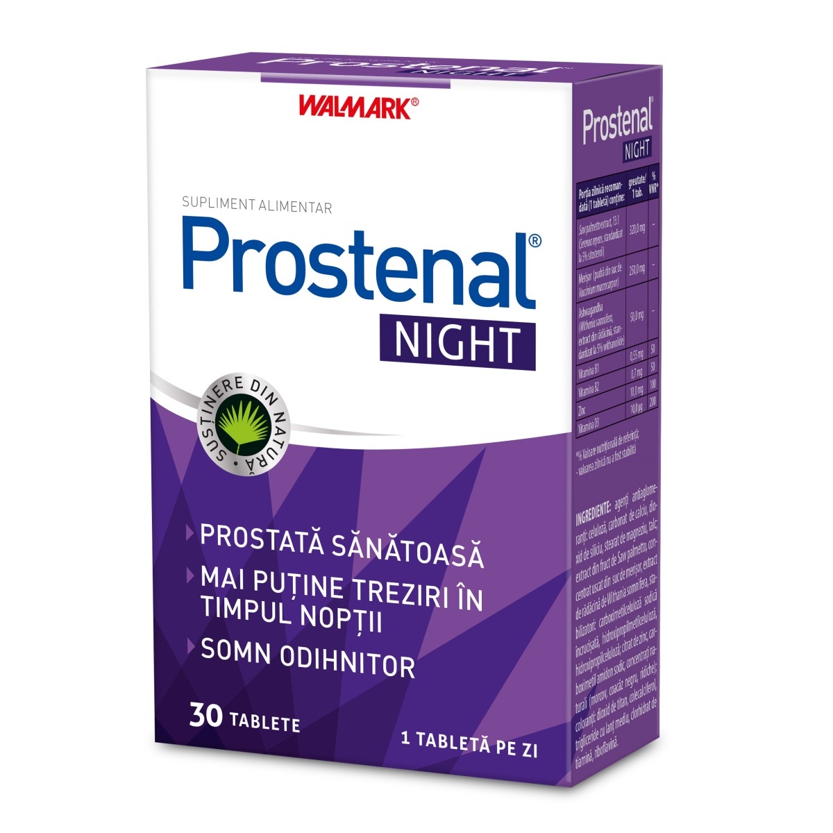 Incontinenta urinara - Prostenal Night, 30 tablete, Walmark, sinapis.ro