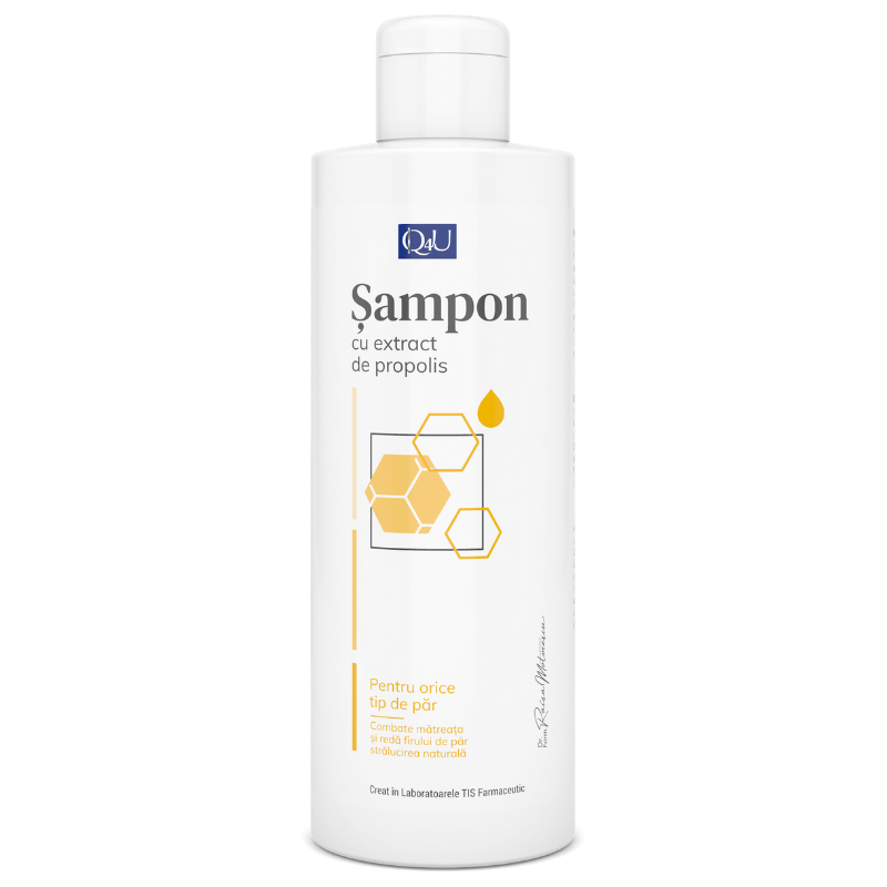 Sampon - Q4U Șampon cu propolis, 250 ml, Tis, sinapis.ro