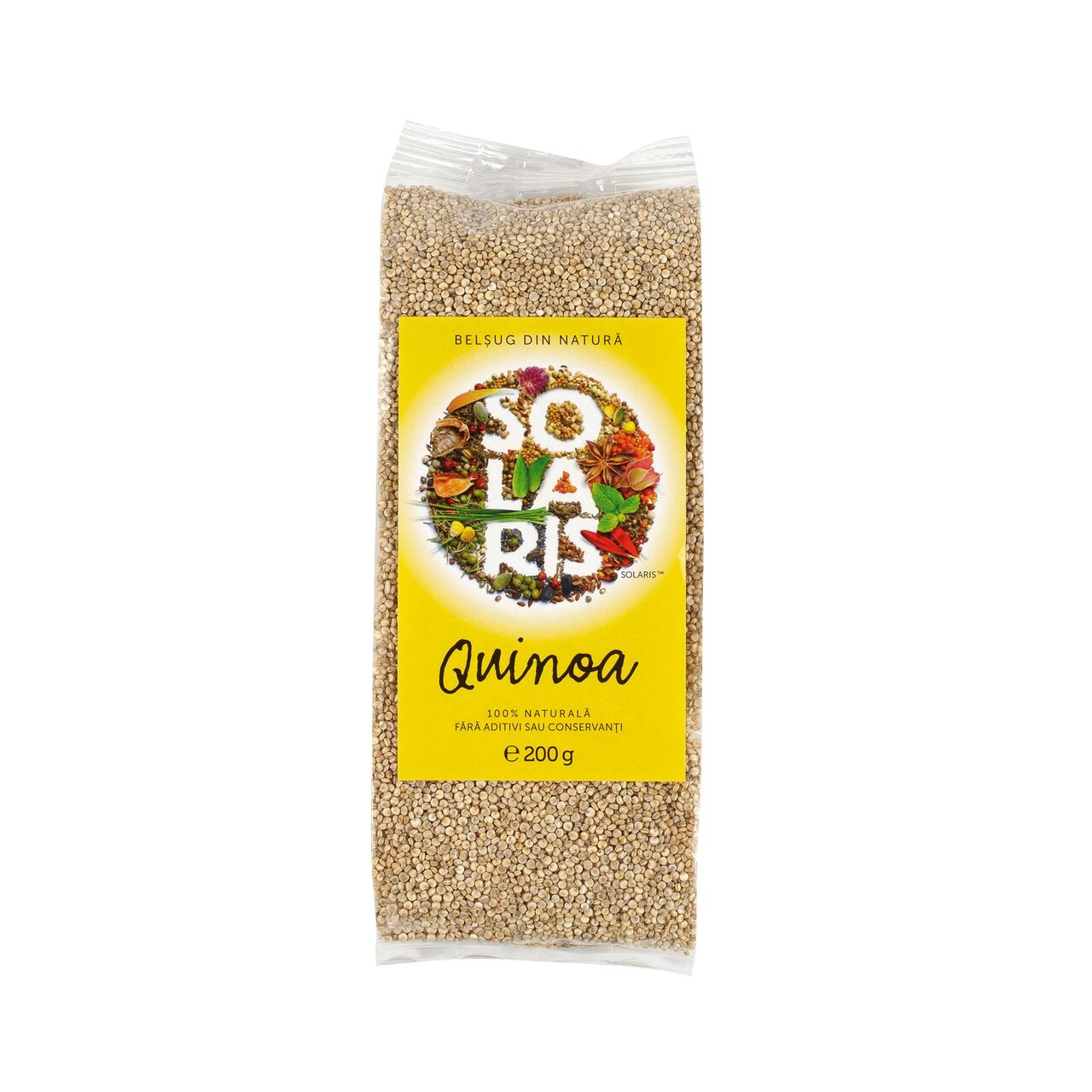 SEMINTE SI NUCI - Quinoa 200g Solaris, sinapis.ro