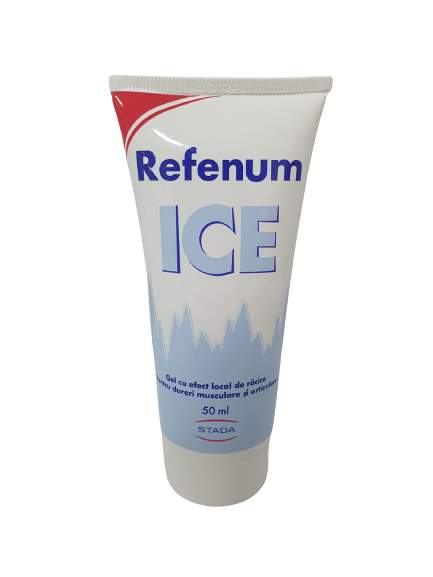Dureri musculare - Refenum ice, gel, 50ml, Stada, sinapis.ro