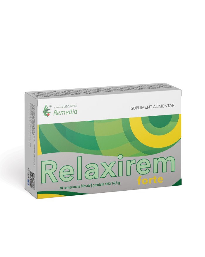 Antistres - Relaxirem forte, 30 capsule, Remedia, sinapis.ro