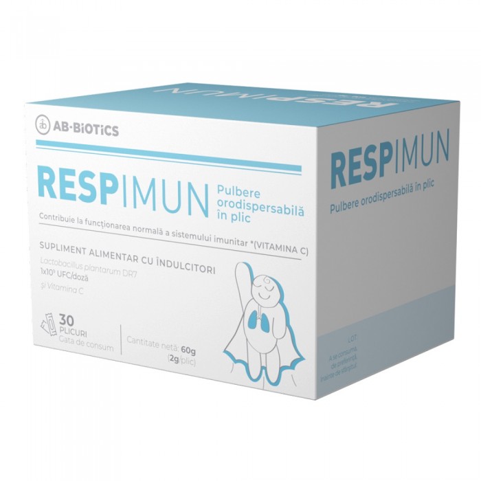 Imunitate - Respimun, 30 plicuri, Ab-Biotics, sinapis.ro