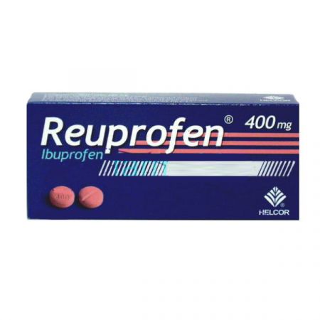 Analgezice - Reuprofen 400mg, 10 comprimate filmate, Helcor, sinapis.ro