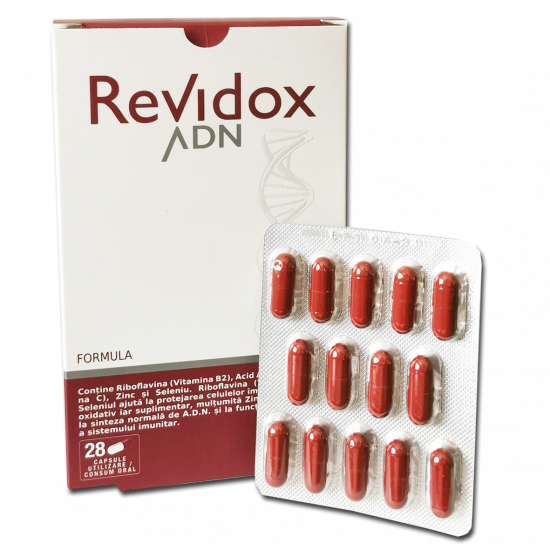 Adulti - Revidox ADN, 28 capsule, sinapis.ro