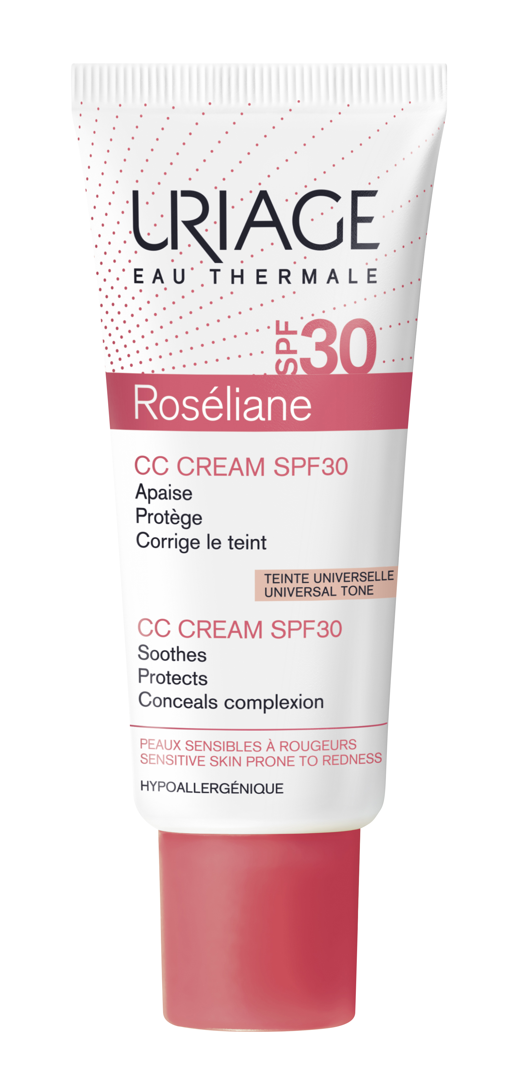 Make-up - Roseliane Crema CC anti-roseata SPF30+ 40ml, Uriage, sinapis.ro