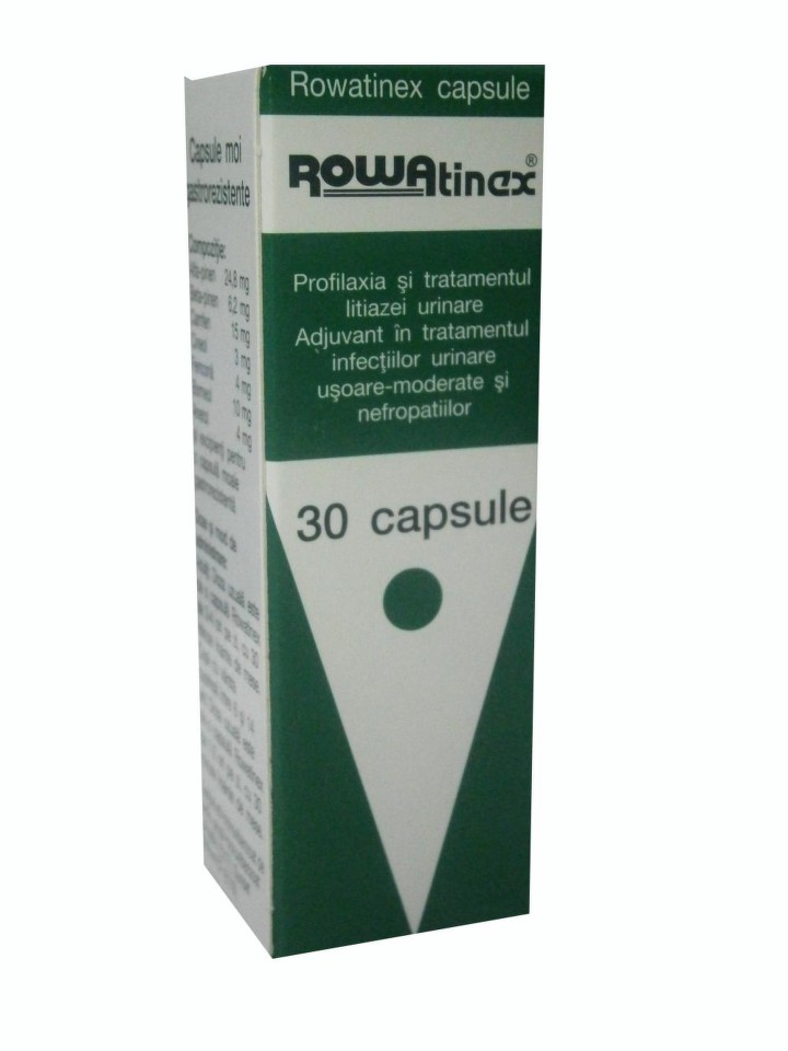 Dezinfectante urinare - Rowatinex, 30 capsule, Rowa Wagner, sinapis.ro