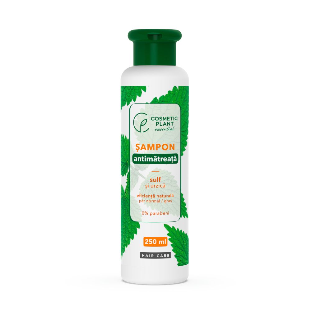 Antimatreata - Şampon antimătreaţă cu sulf şi urzică, 250ml, Cosmetic Plant, sinapis.ro