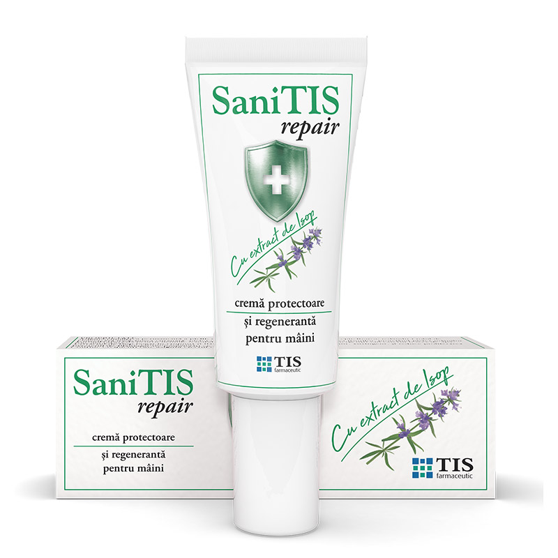 Creme de maini - Sanitis cremă protectoare și regenerantă pentru mâini, 20 ml, Tis, sinapis.ro