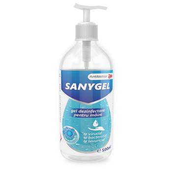 <strong>INGRIJIRE PERSONALA</strong> - Sanygel gel dezinfectant maini 500ml, sinapis.ro