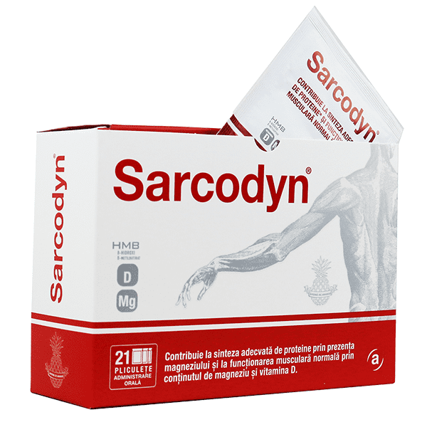 Dureri musculare - Sarcodyn, 21 plicuri, sinapis.ro