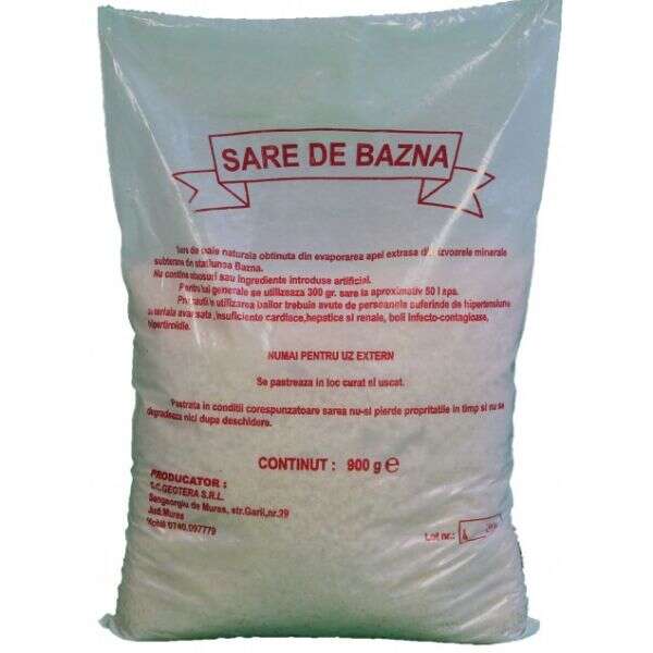 Diverse - Sare de bazna 900g, Geotera, sinapis.ro