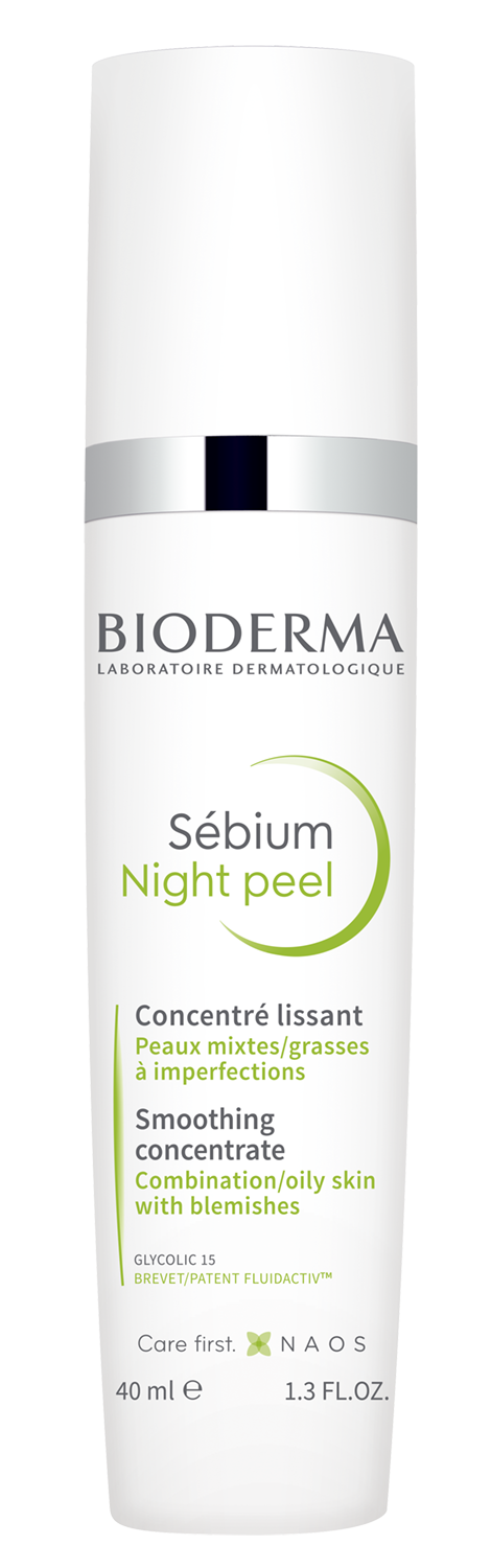 Exfoliere ten - Sebium Night Peel 40ml, Bioderma, sinapis.ro