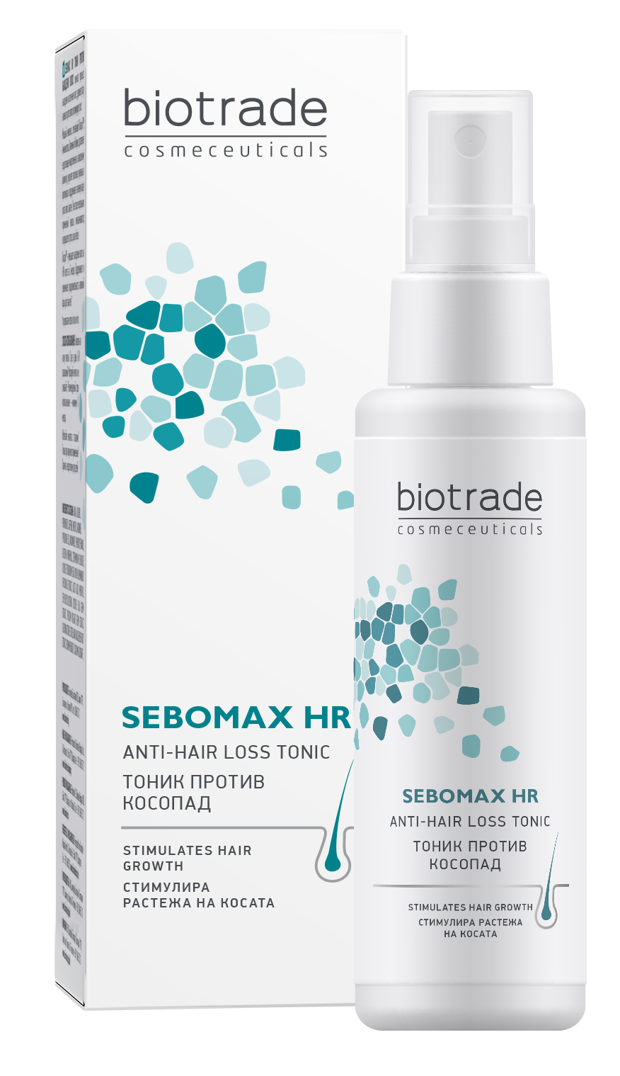 Caderea parului - Sebomax HR tonic stimulator împotriva căderii părului,  75ml, sinapis.ro