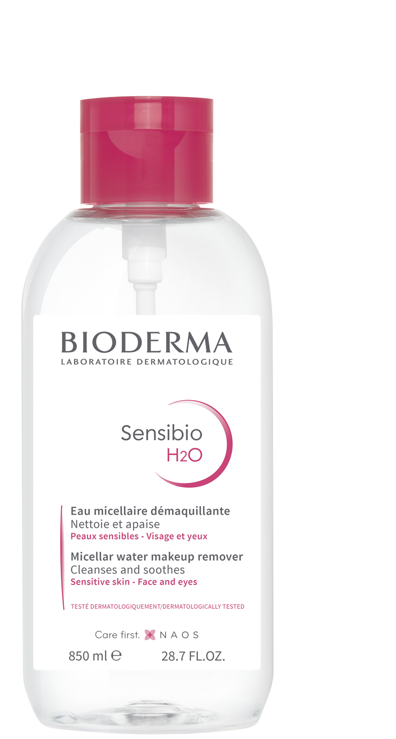 Demachiere si ingrijire ten - Sensibio H2O, flacon cu pompă 850ml, Bioderma, sinapis.ro