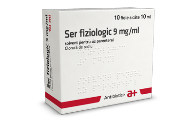 Solutii nazale - Ser fiziologic 9 mg/ml, fiole10ml, Antibiotice, sinapis.ro
