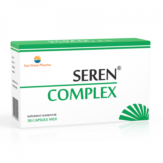 Prostata - Seren Complex, 30 capsule, Sun Wave Pharma, sinapis.ro