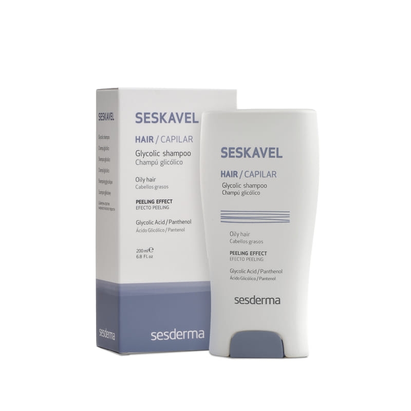 Sampon - Seskavel Glycolic, șampon pentru păr gras, 200 ml, Sesderma, sinapis.ro
