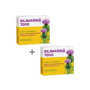 Protectoare hepatice - Silimarina 7000 Promo, 30+30 comprimate, Fiterman, sinapis.ro