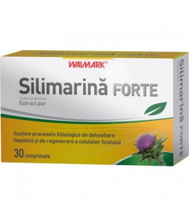 Protectoare hepatice - Silimarină Forte, 30 comprimate filmate, Walmark, sinapis.ro