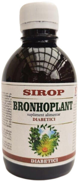 Siropuri de tuse - Sirop Bronhoplant pentru diabetici, 100ml, Elidor, sinapis.ro
