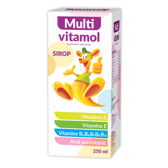 Copii - Sirop Multivitamol, 250 ml, Natur Produkt, sinapis.ro