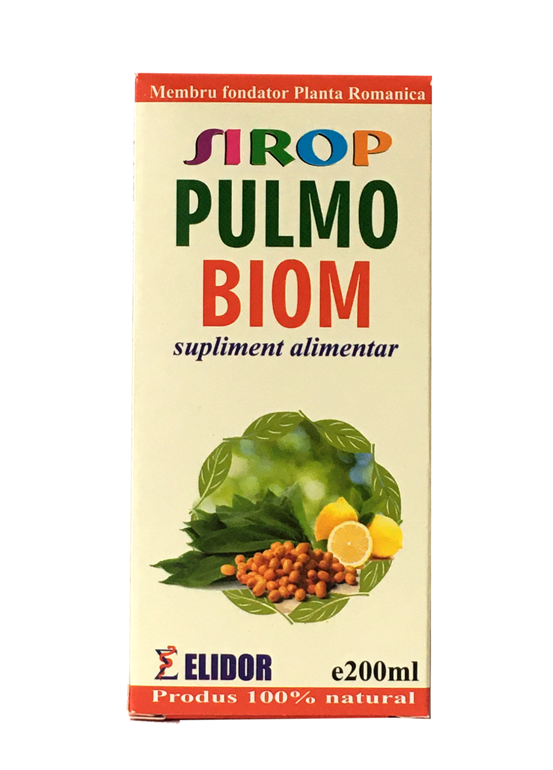 Siropuri de tuse - Sirop Pulmo-Biom, 200ml, Elidor, sinapis.ro