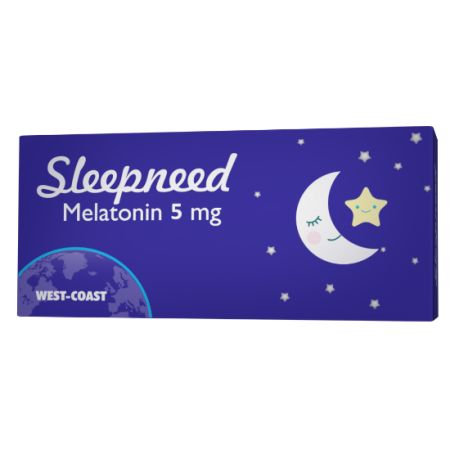 Antistres - Sleepneed Melatonina 5mg, 30 tablete, Esvida, sinapis.ro