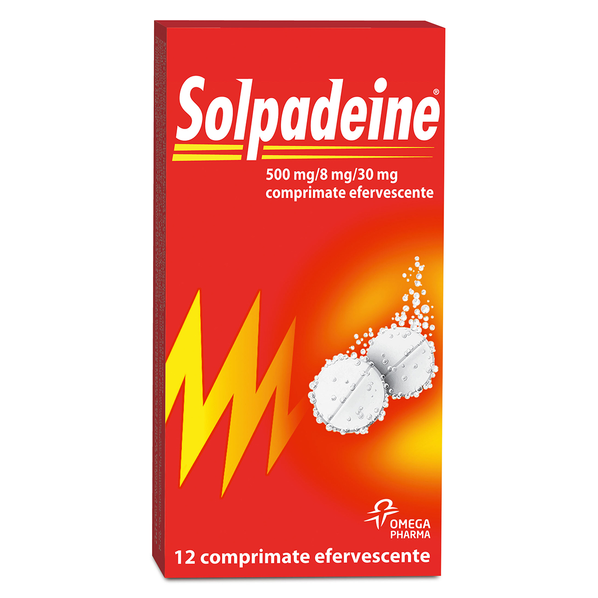 Analgezice - Solpadeine, 12 comprimate efervescente, Omega Pharma, sinapis.ro