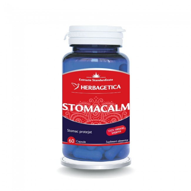 Antispastice - Stomacalm 60 capsule, sinapis.ro