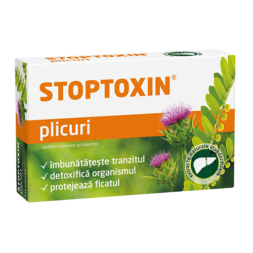 Protectoare hepatice - Stoptoxin, 10 plicuri, Fiterman, sinapis.ro