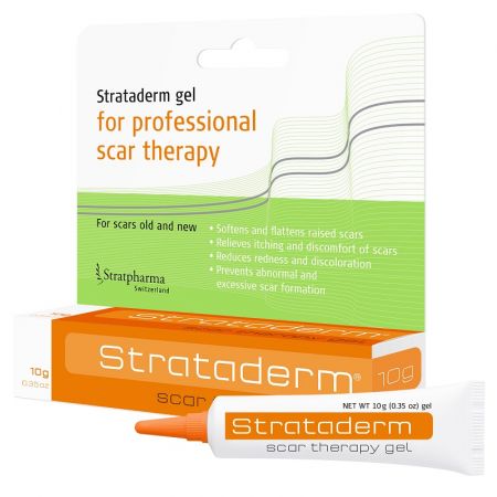 Rani - Strataderm 10g, gel pentru tratamentul cicatricilor, Meditrina Pharmaceuticals , sinapis.ro